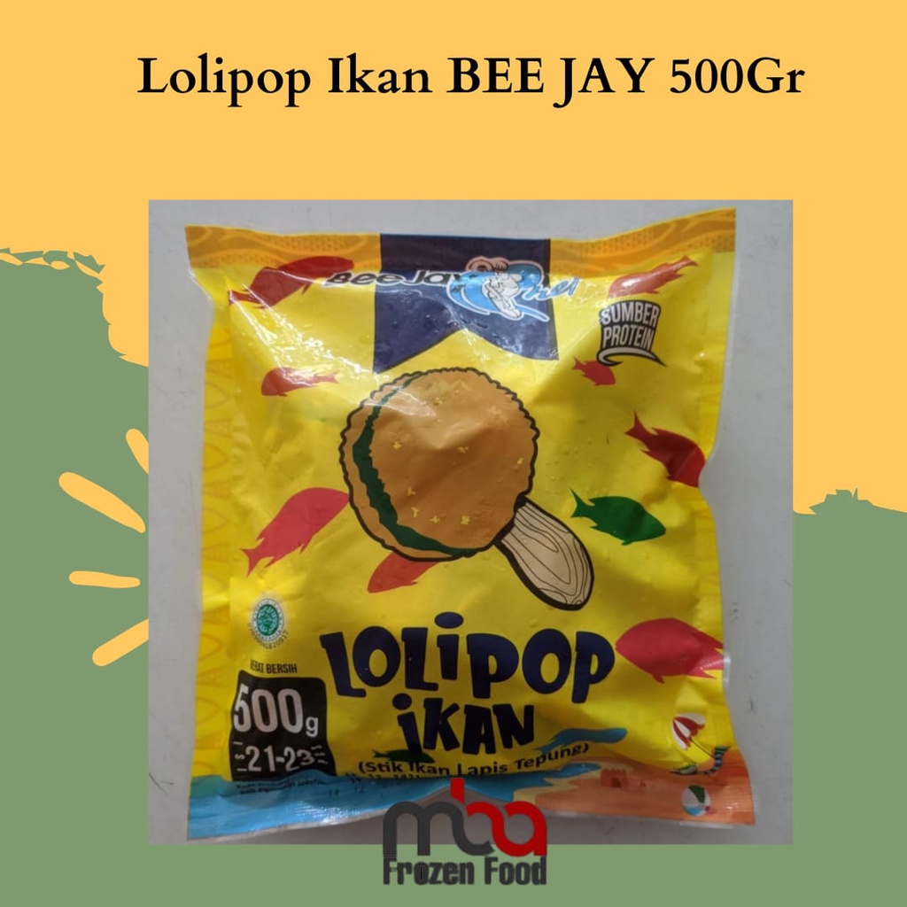 Lolipop Ikan BEE JAY 500Gr - FROZEN FOOD