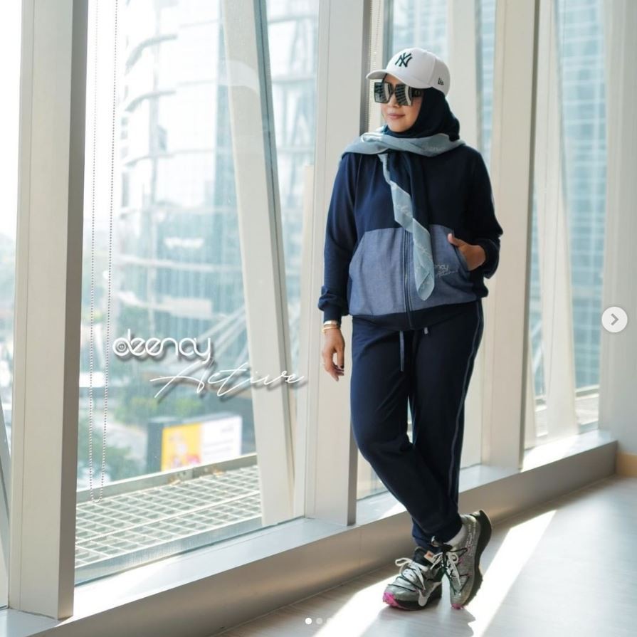 Deenay Active Navy - Baju Deenay Ori