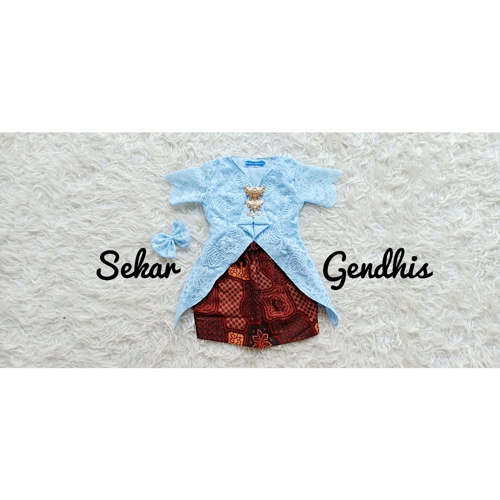 Kebaya Sekar Gendis Anak Unik/Baju Adat Anak/Kebaya Anak