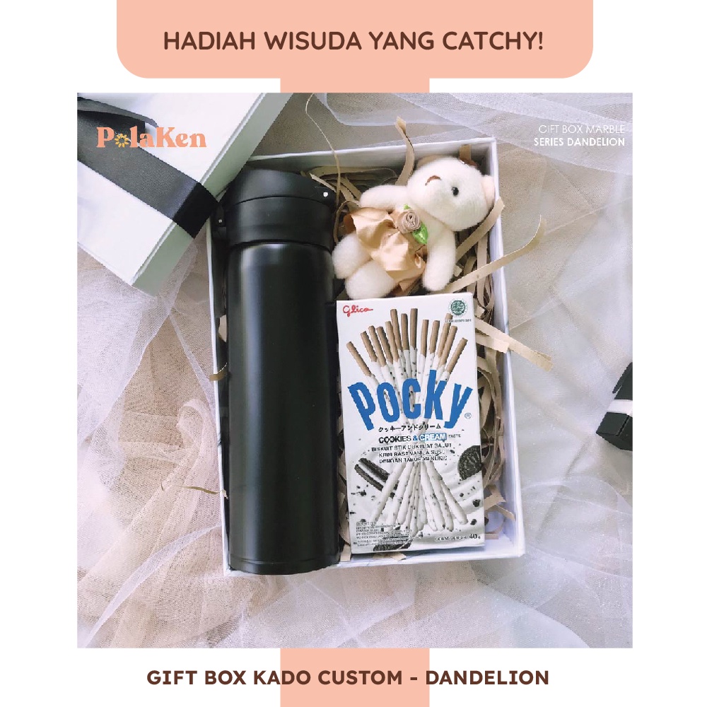 

Giftbox Hampers Kado Hadiah Graduation Wisuda Ulang Tahun Birthday Sahabat Bestfriend Dandelion Termurah