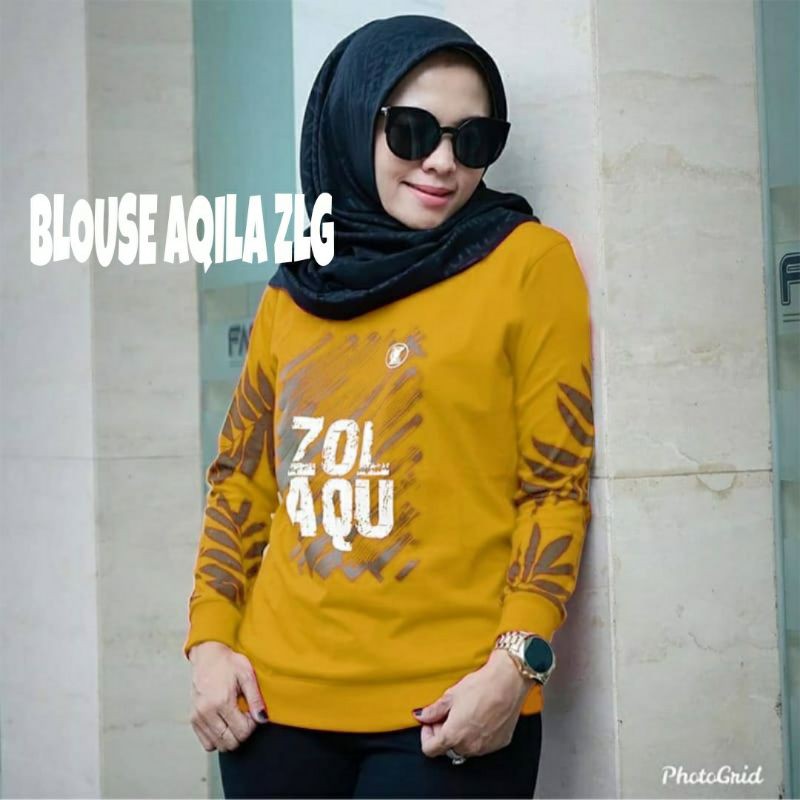 PCS BLOUSE AQILA ZLQ BABYTERRY BIGSIZE JUMBO PMS