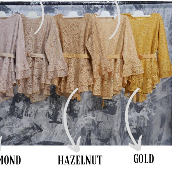 [ PART 2 ] kebaya modern brukat Rinjani harga paling murah bahan tidak panas Atasan Kebaya Brokat / 