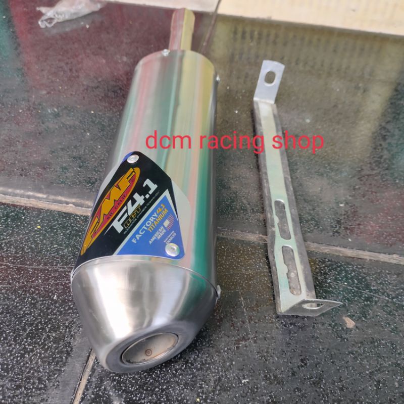 silincer KNALPOT Racing FMF TS 125 - FIZ R  TRAIL - NINJA 2TAK - SATRIA 2TAK