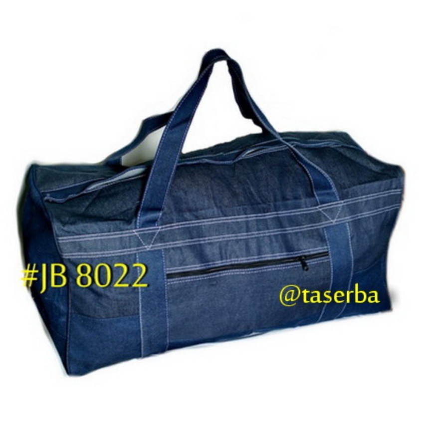 Jual Tas Travel Bag Pakaian Besar Tas Travelling Jumbo Jeans Bag