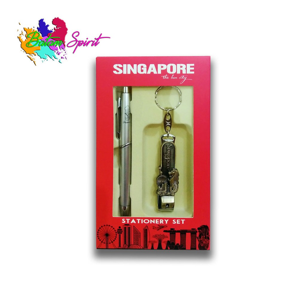 

SOUVENIR SET PEN AND NAIL CLIPPER