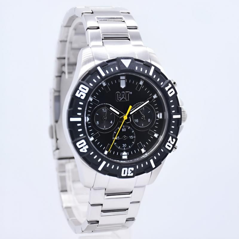Jam Tangan Pria Original Caterpillar PJ-149 Rantai Silver Murah