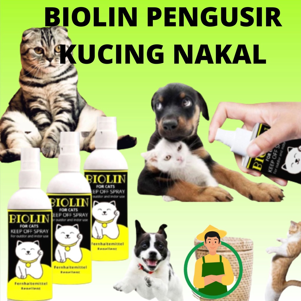 PENGUSIR KUCING NAKAL KENCING DAN BERAK SEMBARANGAN 120ML