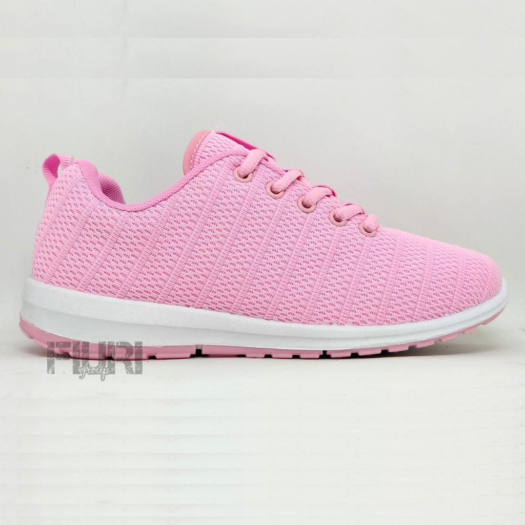 FIURI - ANDO ORIGINAL - REBECCA 37-40 PINK - SEPATU SNEAKERS SPORT KANVAS SOL KARET ANAK PEREMPUAN - SEPATU KETS FASHION TRENDY WANITA DEWASA - SEPATU OLAHRAGA LARI FITNES SENAM KERJA KULIAH BERTALI CEWEK MURAH PROMO DISKON BONUS KAOS KAKI