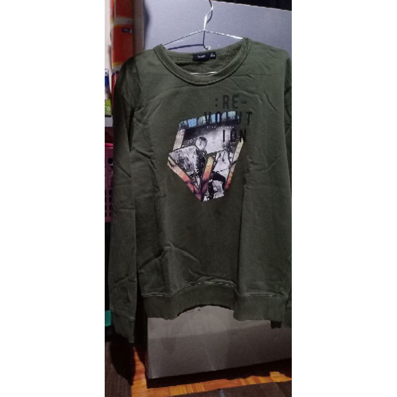 sweater bossini XL unisex kaos lengan panjang