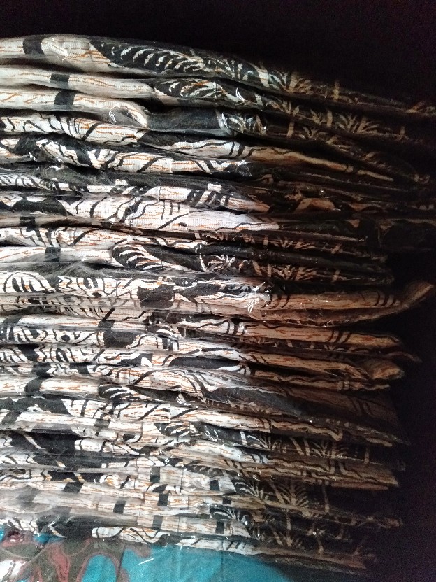 Bswart Batik Hrb026 Kenongo Hem Pendek Padi Pekalongan M L Xl Batik Pria Murah Modern Grosir