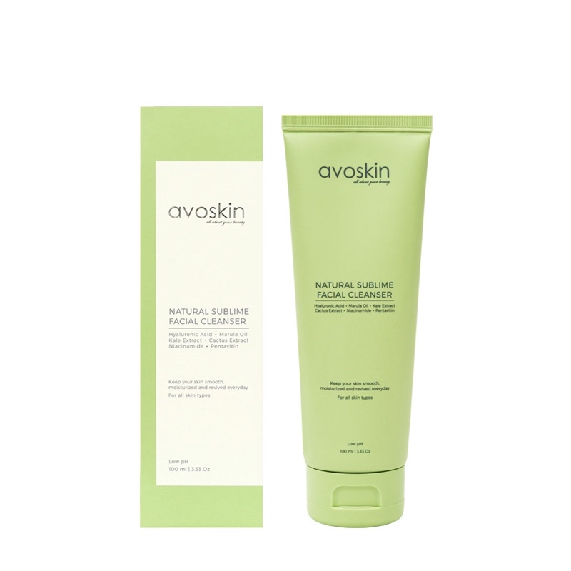 [EXP DATE 2027] Avoskin Sublime Natural Facial Cleanser [ Cleansing / Pembersih Muka ]