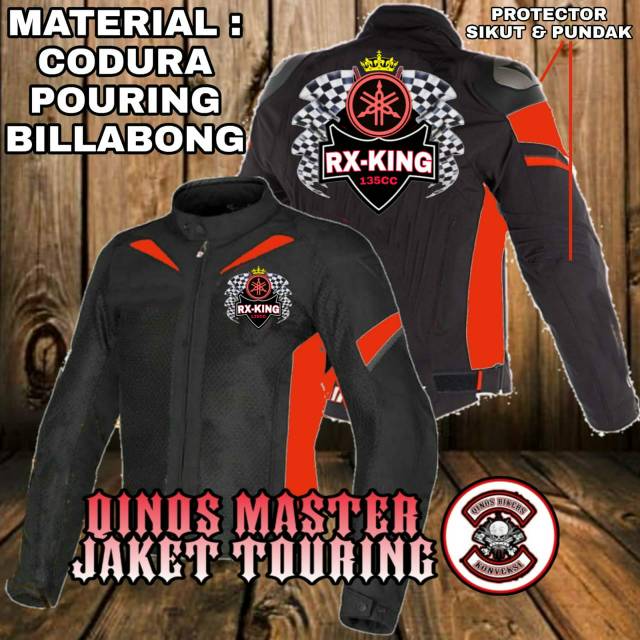Jaket Touring Rx King Jaket Yamaha Rx King Jaket Motor Bikers Rx King 01