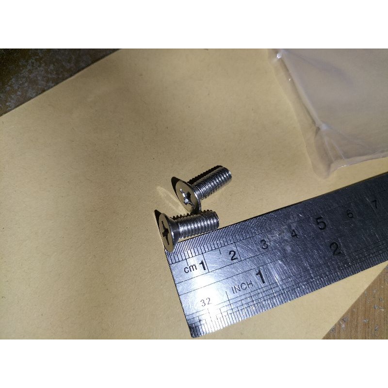 Baut JF M6 X 16 ( 1.6cm) stainless 304