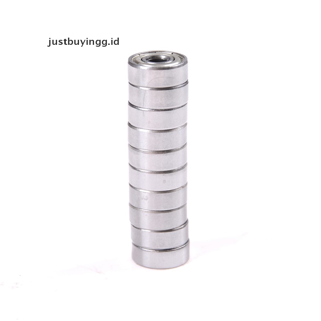 10pcs Bola Bearing Radial 624zz 4mm X 13mm X 5mm 624z Untuk Printer 3d