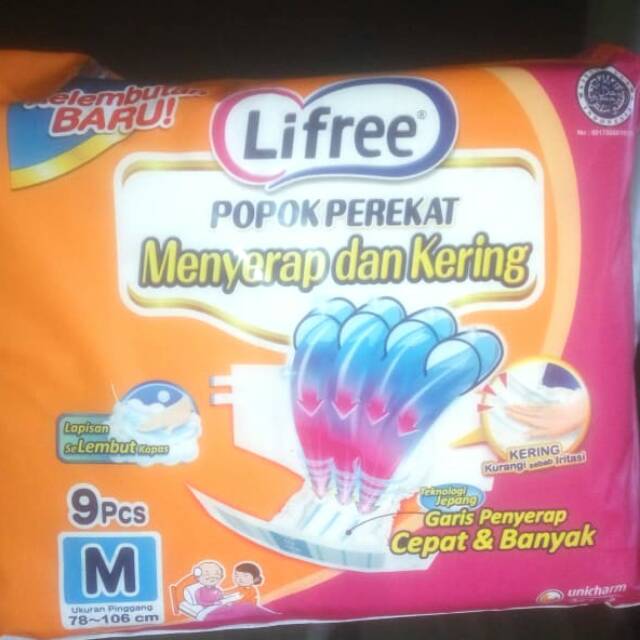 LIFREE / POPOK PEREKAT / POPOK DEWASA