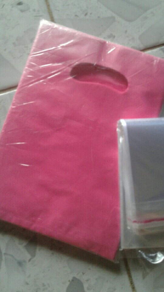 (8) Shopping Bag Tas Olshop Kresek Online Shop 15 Isi 100