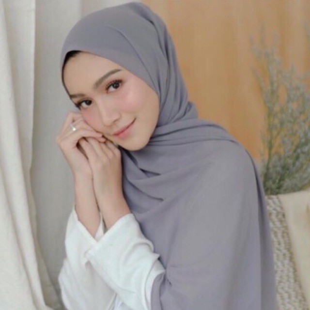 hijab pashmina dengan panjang 200x75cm
