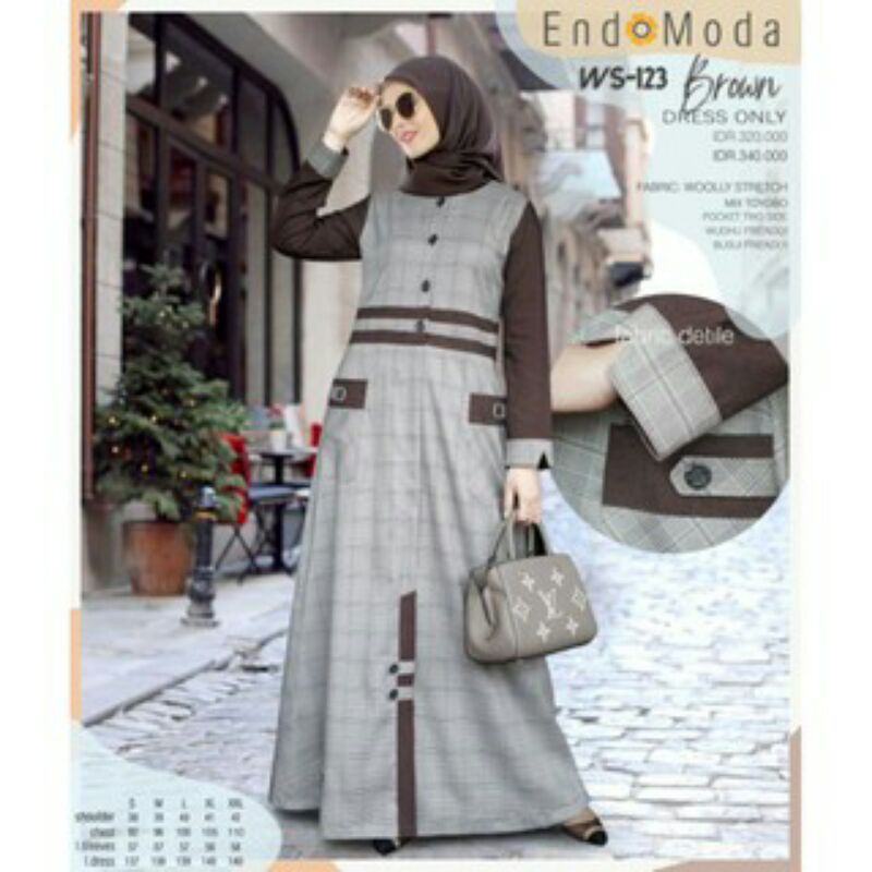 Endomoda WS 123 BROWN S M