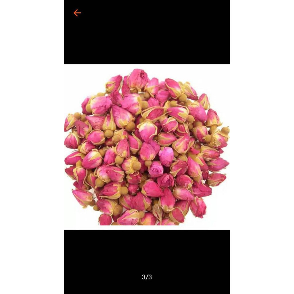 

Unik organic rose tea / teh mawar / flower rose tea 500 gram Limited