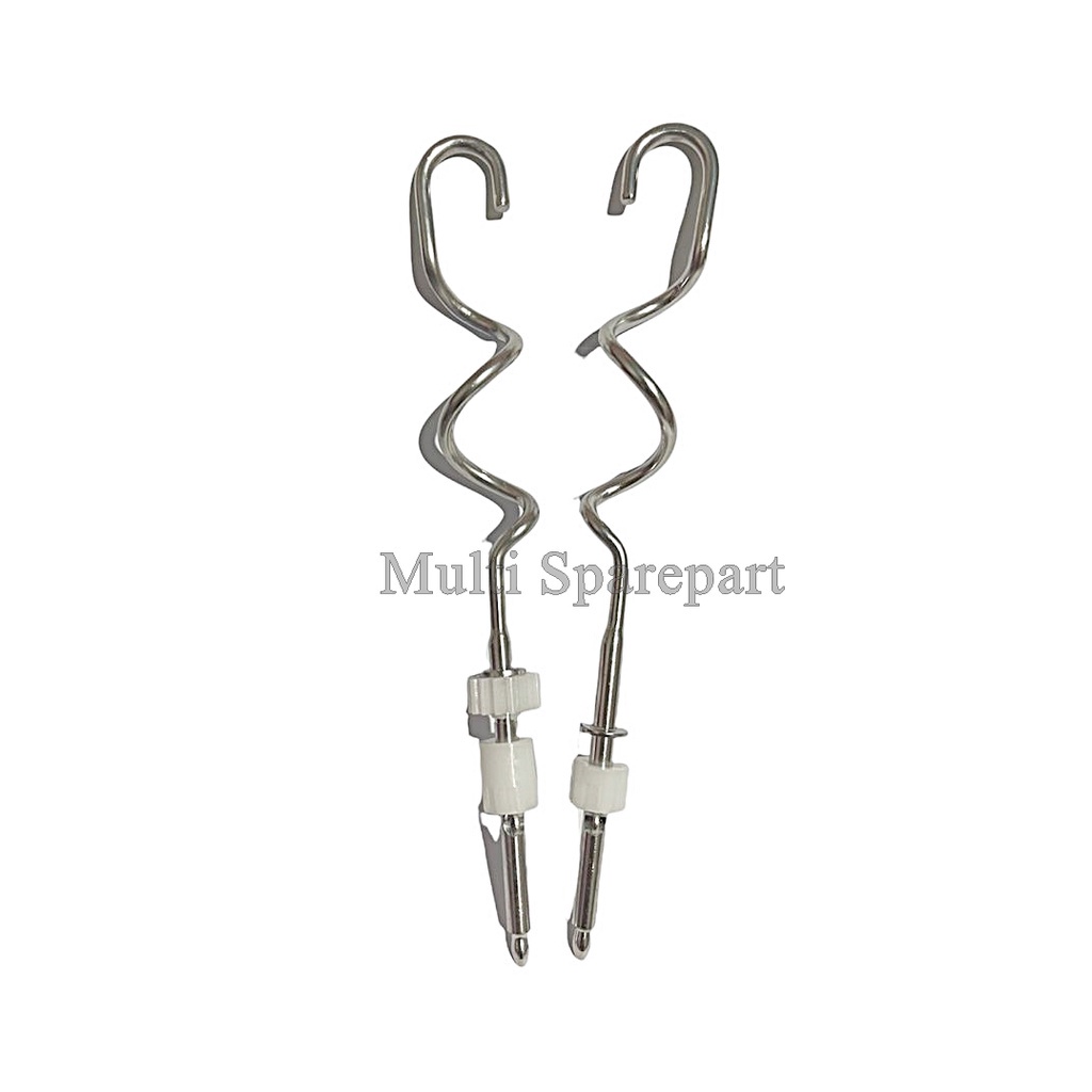 Stick Mixer spiral Dough Hook Philips ORIGINAL HR 1552 HR 1559 Pengaduk Adonan Roti