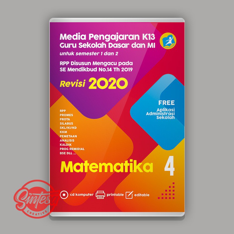 Pemetaan Kd Matematika Kelas 4 Semester 1 2020 Guru Paud