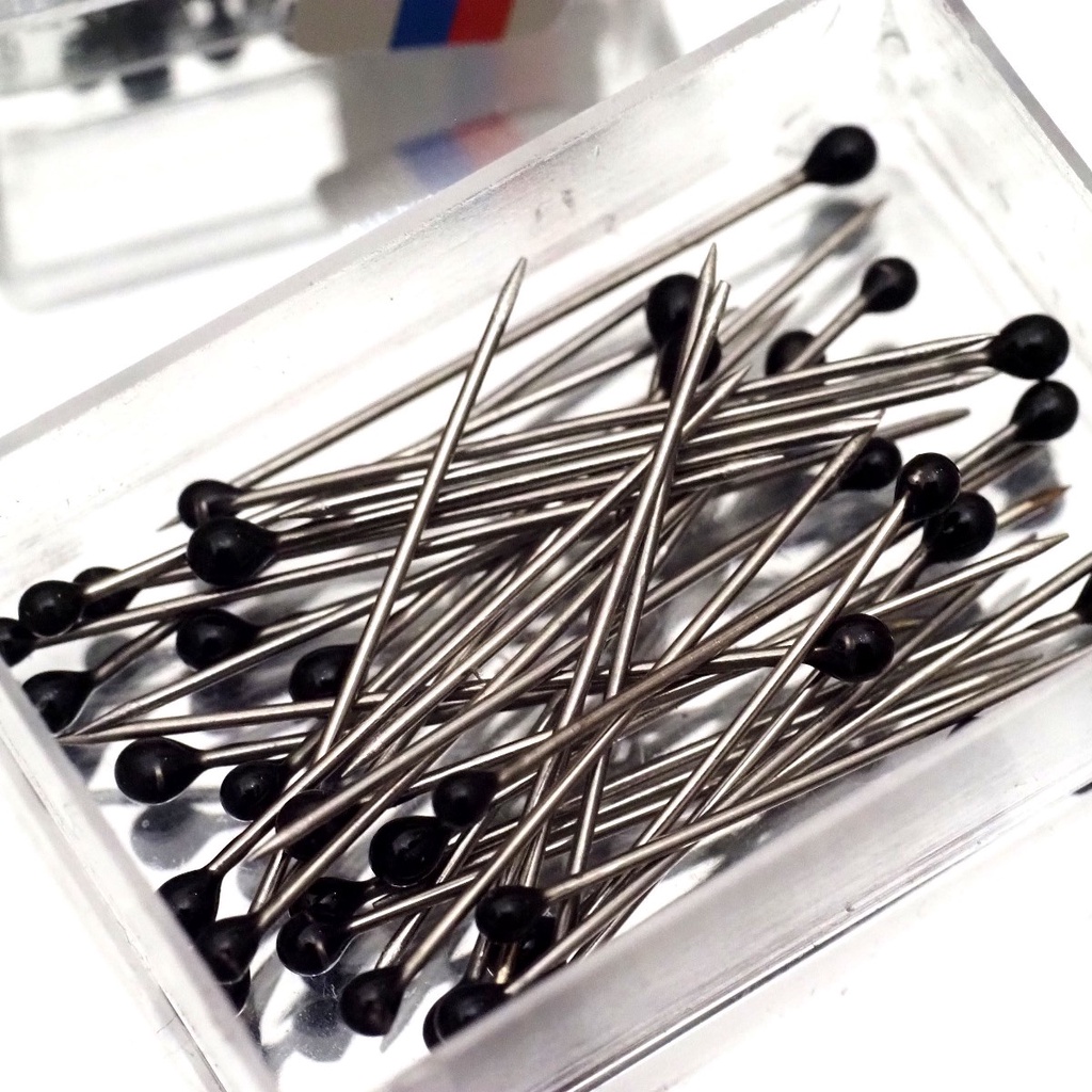 Jarum Pentul Hijab / Jarum Pentul Mini /Head Pins Kecil Kotak Murah Grosir