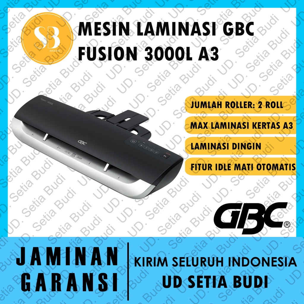 Mesin Laminating GBC Fusion 3000L A3