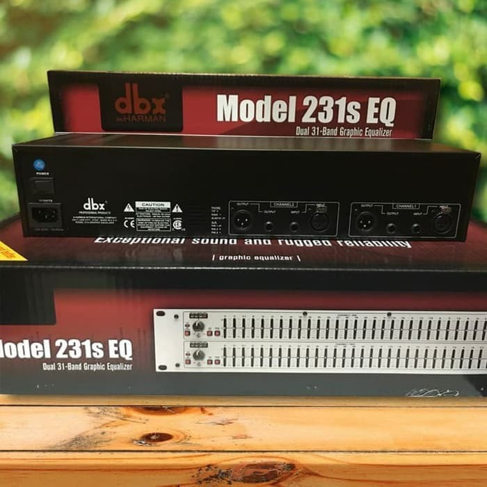 Premium Eq / Equalizer Dbx 231S Grade A New Kw 1