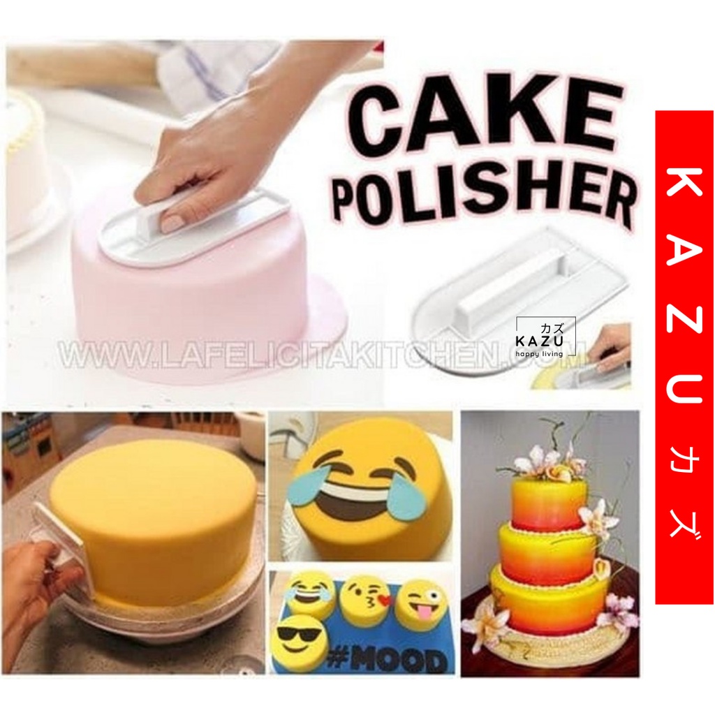 KAZU L155 SMOOTHER ICING FONDANT PENGHALUS COVER CAKE KUE PERATA SHAPE HALUS