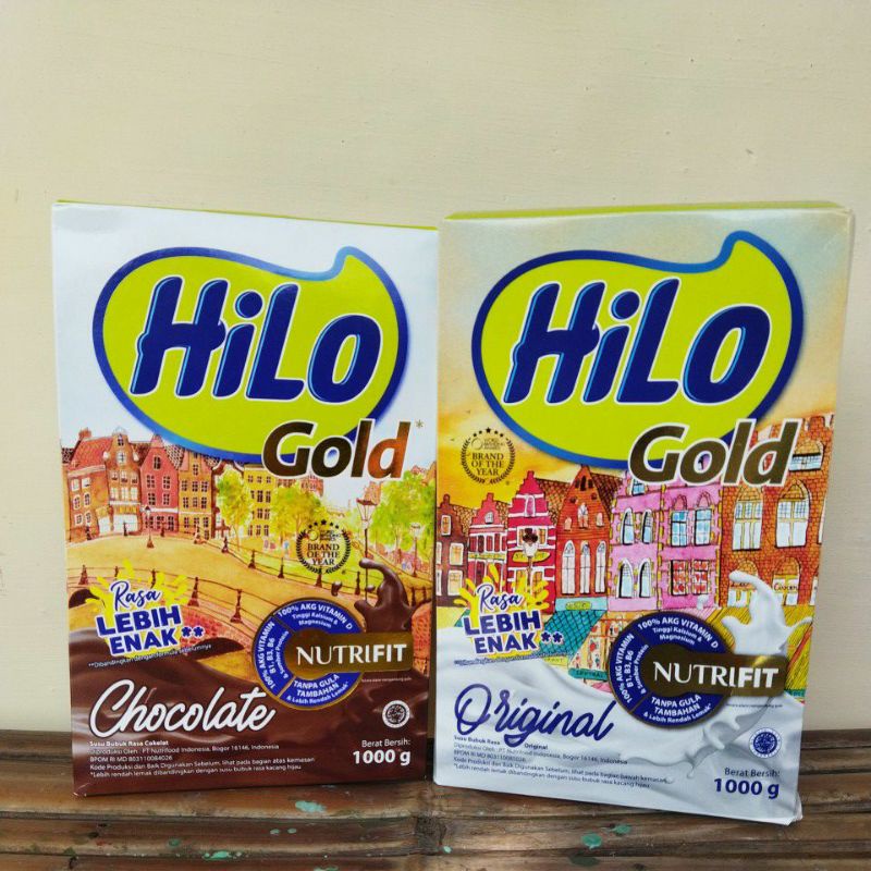 

Hilo Gold Original Chocolate Coklat 1000gr