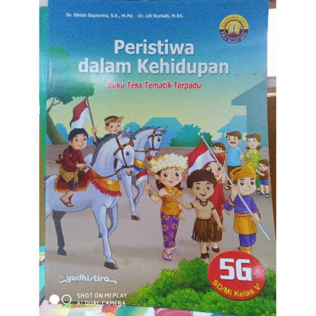 Buku teks tematik terpadu peristiwa dalam kehidupan 5G SD