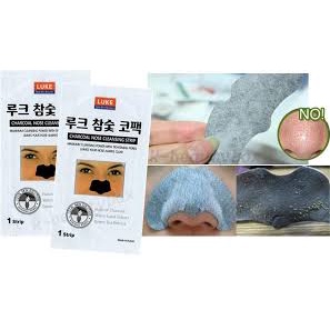 luke charcoal nose cleansing 1 strips sachet