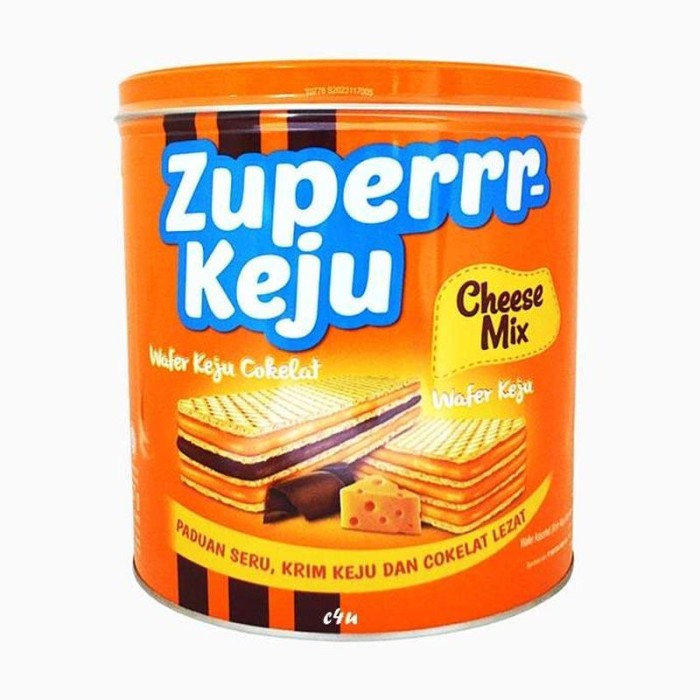 Roma Wafer Zuperrr Keju Cheese Mix 327Gr