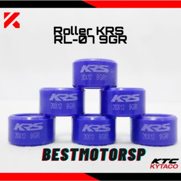 Roller KRS Vario 150 Suzuki Spin 9/11/12/13/14 Gram By KTC KYTACO - 9 gram Spin Murah