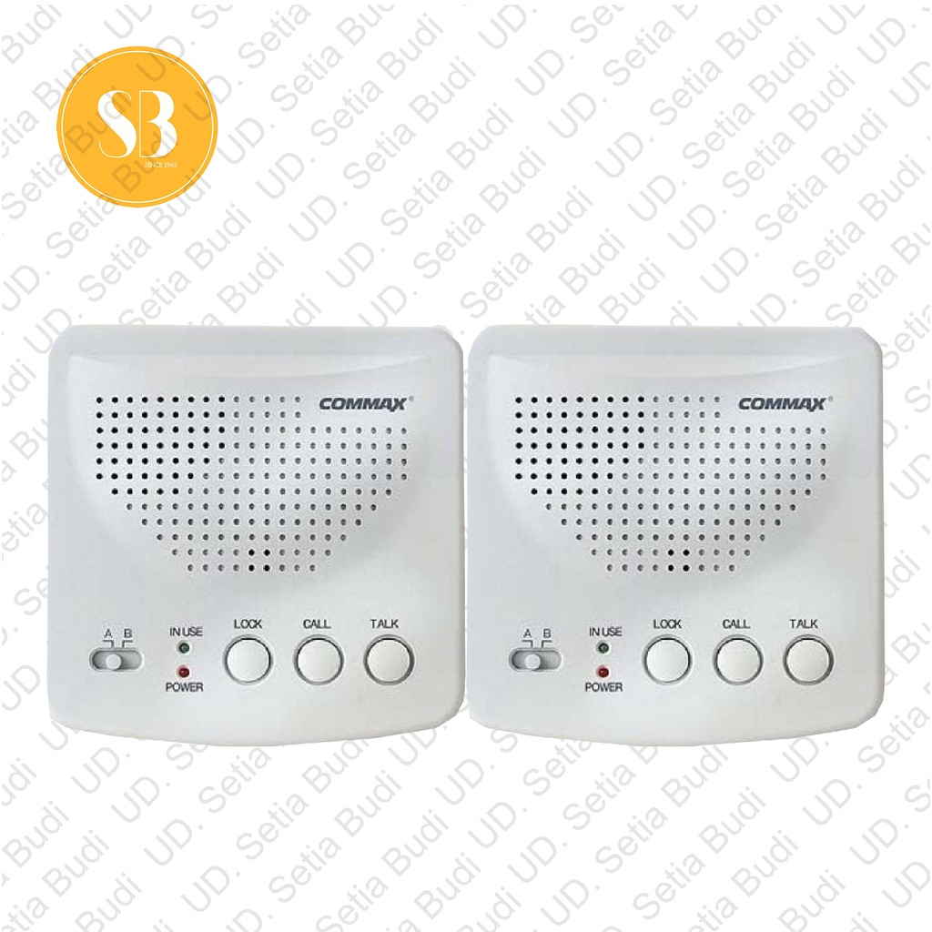 Wireless Intercom Set COMMAX WI-2B-2 CH Asli dan Bergaransi