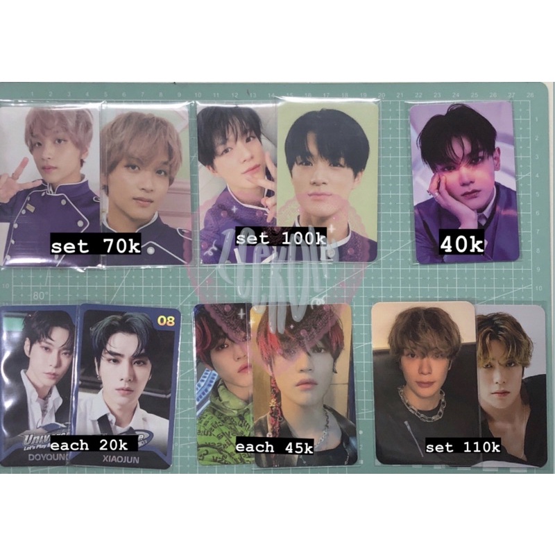 Jaehyun sgpp21 haechan keycard id card taeyong dicon jaehyun johnny seoul city mark ar cinema chenle