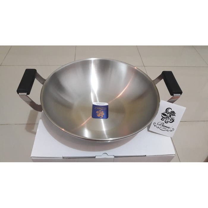 Bima Heritance Wok 32 Cm Stainless Steel
