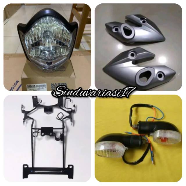 Lampu Depan Vixion Relfektor Depan Vixion Old Breket Lampu Depan Vixion Old Kupingan Vixion Old Sen