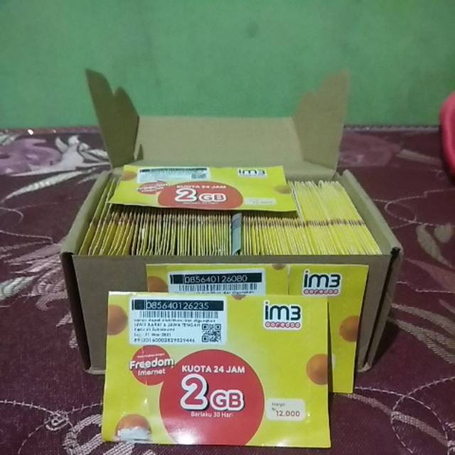 SP 2GB INDOSAT ORI JATENG-JABAR (keculai sukabumi dan karawang)