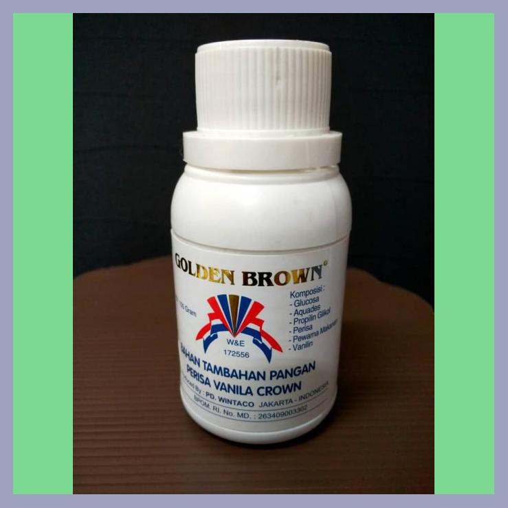 

GOLDEN BROWN PERISA VANILA CROWN 100GR