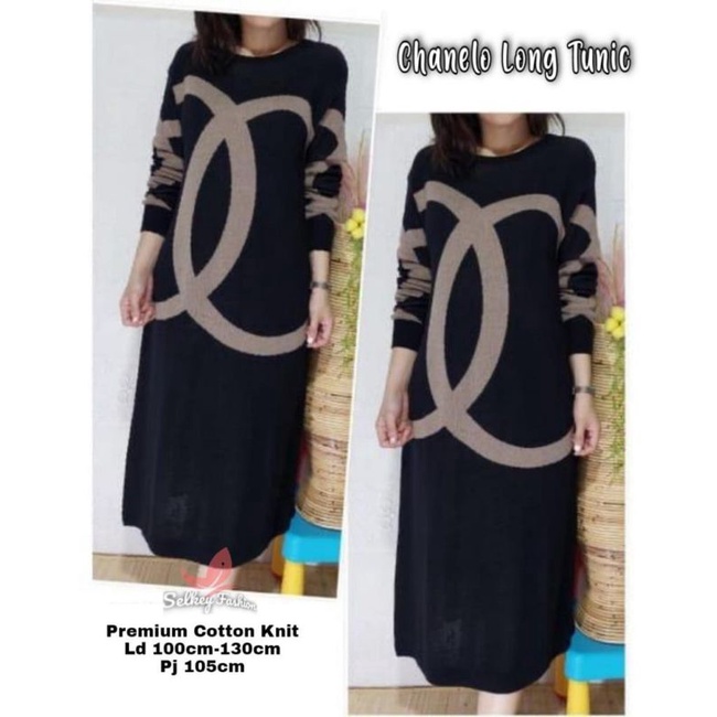 CHANEL TUNIK RAJUT