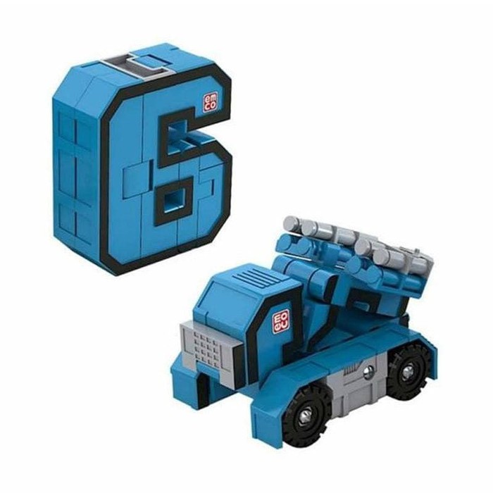 EMCO MEGA BOTZ POCKET MORPHERS - Number 6 / Angka 6