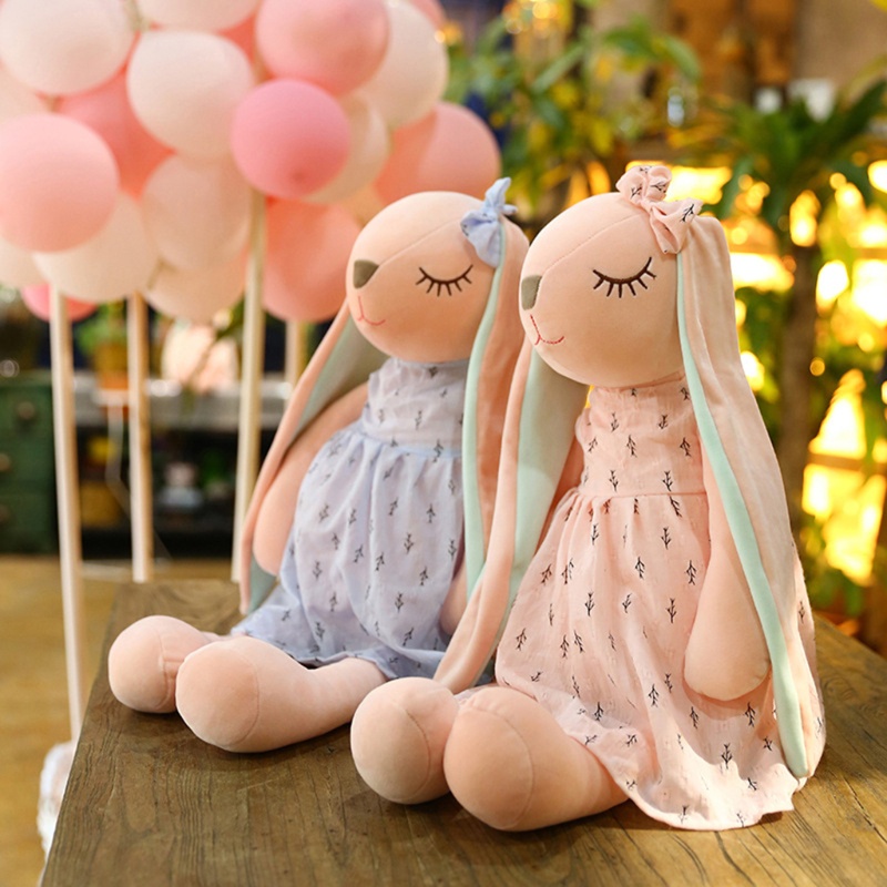 Mary 35cm/14in Plush Untuk Boneka Stuffed Animal Bunny Mainan Lembut Nyaman Kelinci Untuk Boneka Edukasi Dini Mainan Home Decorat