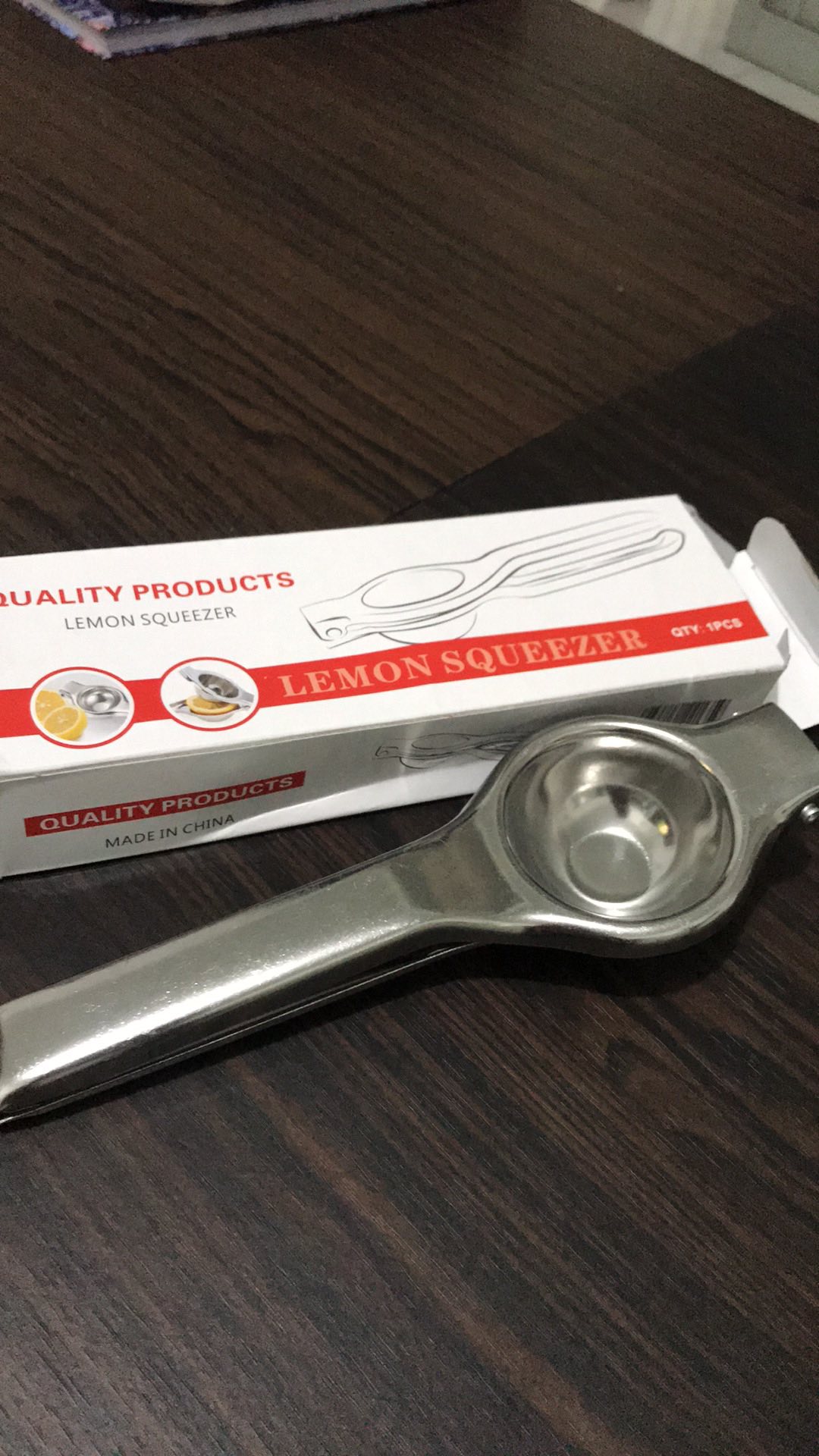 Perasan Jeruk Lemon Kecil Nipis Stainless Steel Pemeras