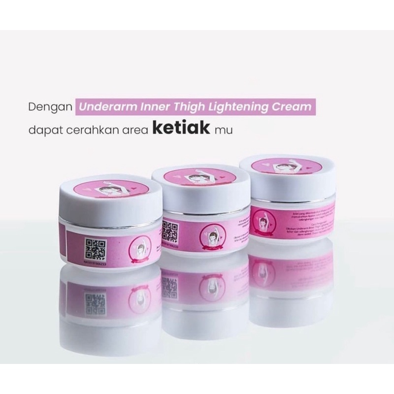 Ms Glow Underam Krim Ketiak dan Lipatan