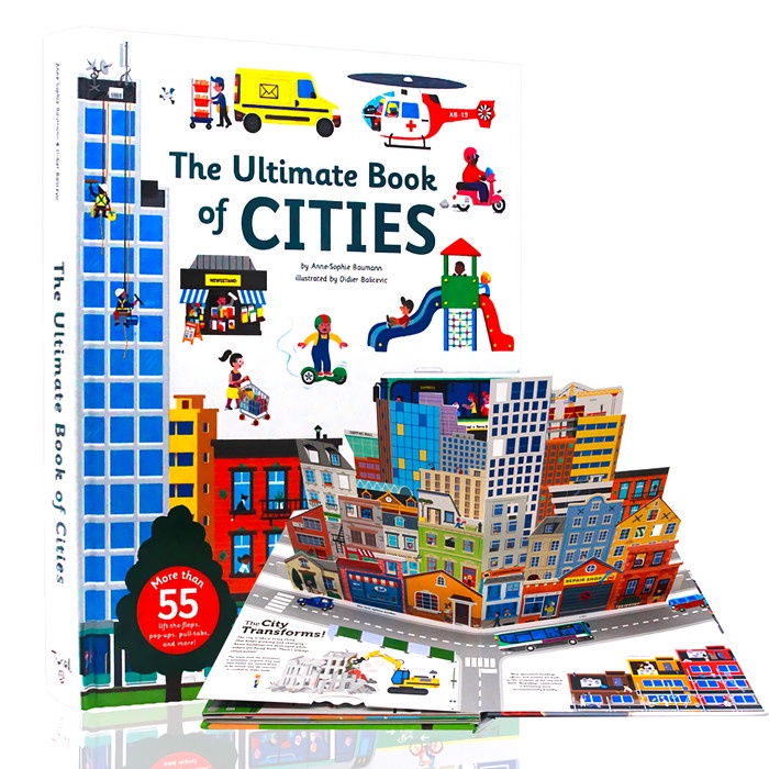 

PROMO The Ultimate Book of Cities - Buku Edukasi Anak Import BR179