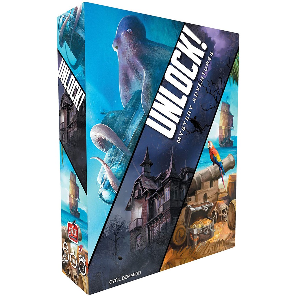 UNLOCK Mystery Adventures - Board Game