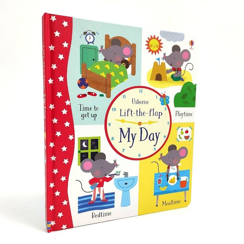 Usborne Lift-the-flap My Day Board Book