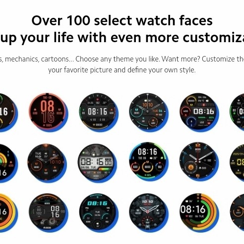 XIAOMI MI WATCH AMOLED SCREEN - Smartwatch Smart Watch-4