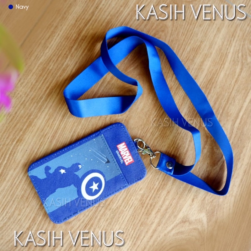 tempat kartu/tempat id card/card holder Disney x nevada/lanyard id card